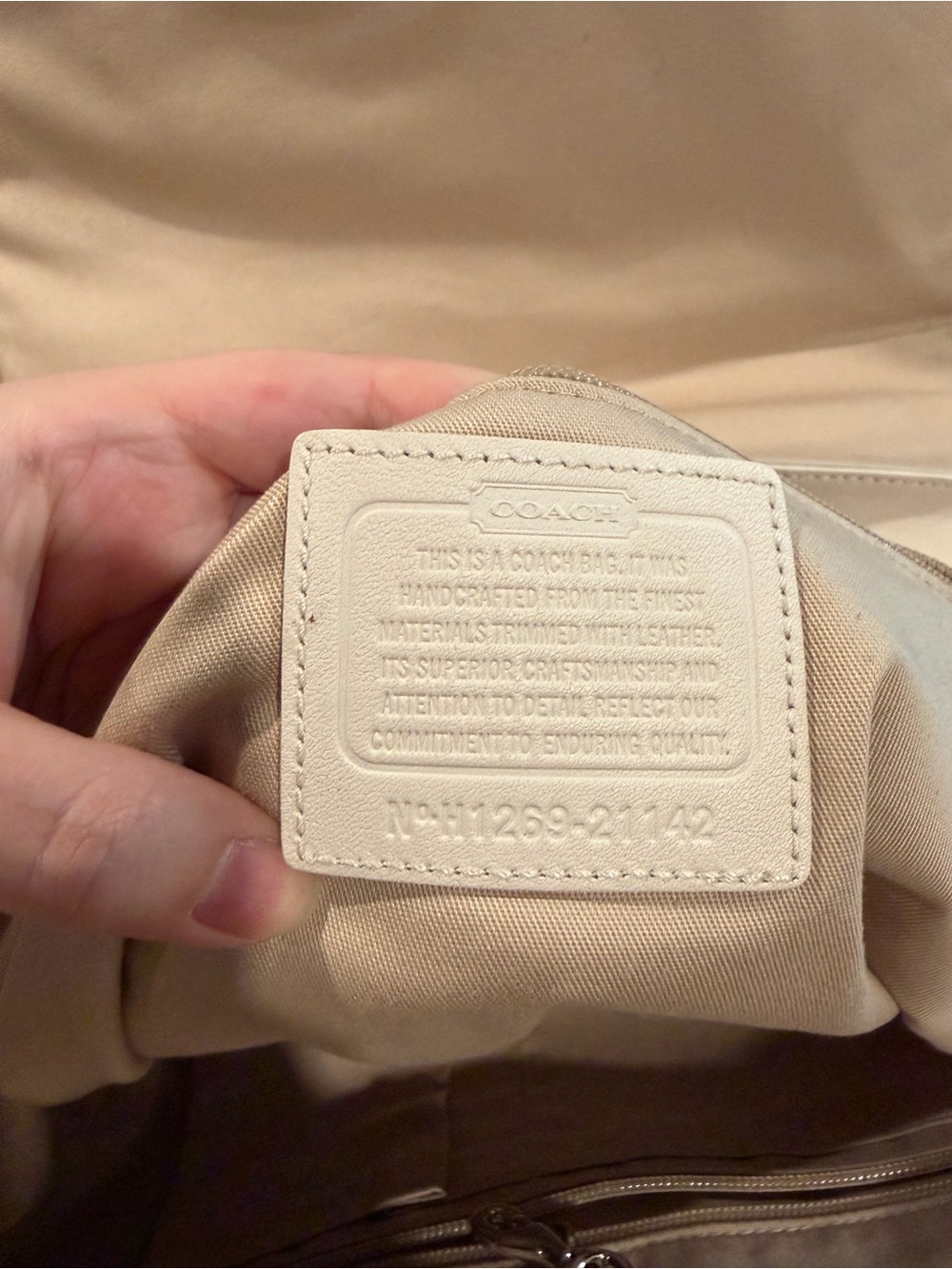 Coach Legacy Tweed Crossbody Bag - 21142 - Picture 3 of 15